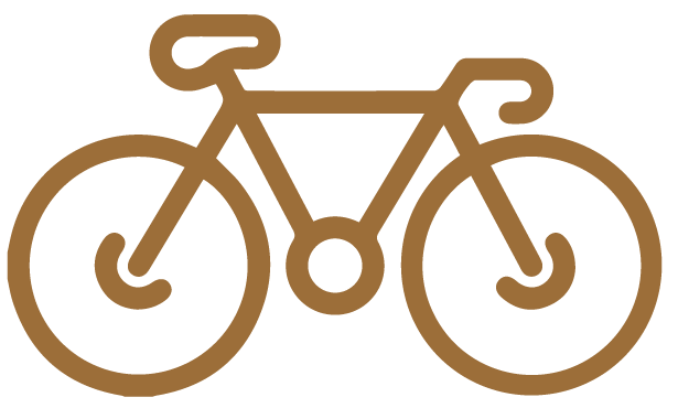 Immagine di una bicicletta per rappresentare che la location è bike friendly
